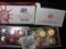 2001 S U.S. Silver Proof Set. 10-pieces. In original box as issued.
