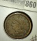 1850 U.S. Half Cent, Fine condition.