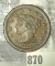 1852 U.S. Large Cent. Fine.