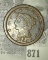 1853 U.S. Large Cent. Fine.