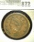 1854 U.S. Large Cent. VF+.