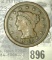 1848  U.S. Large Cent. Fine.