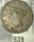 1840 U.S. Large Cent. VF+