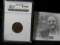 1909 P Indian Head Cent ANACS slabbed MS 62 RB.