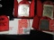 (7) 1972 The Saturday Evening Post Sterling Silver Christmas cards, all with rectangular plates of S
