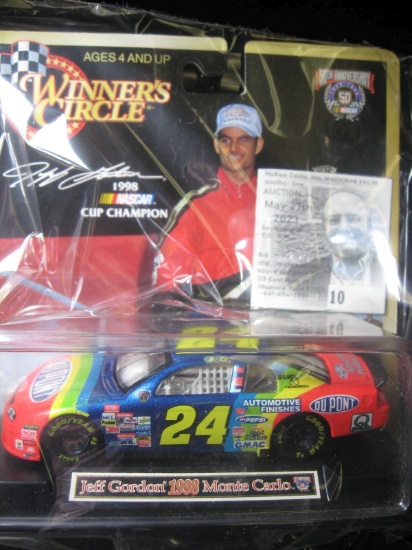 Winner's Circle Jeff Gordon 1998 Nascar Cup Champion 1/64 Scale Die Cast #24 1998 Monte Carlo. In or