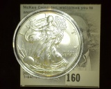 2006 BU American Eagle Silver Dollar. Encapsulated.