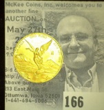 2016 Mexico Quarter Ounce .999 Gold