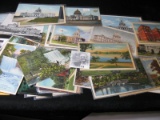 More than 50 Old Post Cards, mostly unusued and in Mint condition.