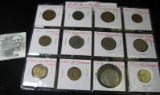 Group of 12 different Foreign coins