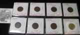 1896, 1897, 1898, 1899, 1900, 1901, 1902, & 1903 Indian Head Cents.