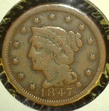 1847 U.S. Large Cent