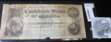 $500 Confederate States of America Note, not genuine but looks so.