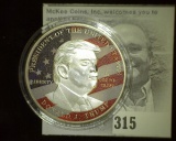 Make America Great Again Trump Encapsulated Medal, Proof condition.