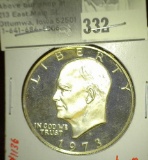1973 S Silver Proof Eisenhower Dollar, Key for the Series.