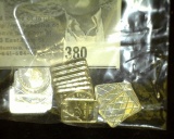 (20) One Gram Silver Bars or Rounds.