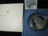 1973 Republic of Panama, Twenty Balboa Proof Coin, Sterling Silver.