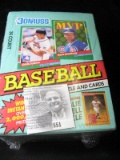 1991 Donruss 36-count Wax Box of unwrapped Baseball Puzzle & Cards
