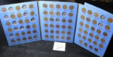 1909-1940 Partial Set of Lincoln Cents in a blue Whitman folder. (76 pcs.) Includes 1909 P & P VDB,
