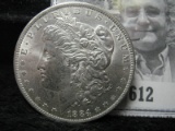 1884 O Morgan Silver Dollar, Brilliant Uncirculated.