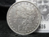 1900 P High Grade Morgan Silver Dollar.