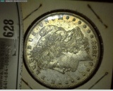 1883 O Morgan Silver Dollar, EF.