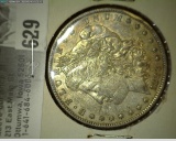 1883 O Morgan Silver Dollar, EF.