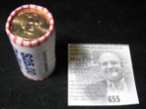 U.S. Mint Wrapped Roll of 25 Gem BU Andrew Jackson 