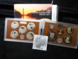 2017 S U.S. Proof Set, all original as issued.