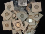 Group of Canada Beaver Nickels & a mixed group of Canadian Coins including Silver.