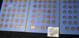 1941- Partial Lincoln Cent Set in a blue Whitman folder.