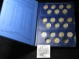 1934-1964 Partial Set of Washington Quarters in a 1960 Copyrighted Western Publishing Company album.