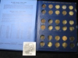 1857-1909 Partial Set of Indian Head Cents in a 1960 Copyrighted Western Publishing Company album. (