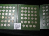 1938-64 D Jefferson Nickel set missing only the 1963 D. Album is separated in two parts. Includes th