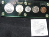 1950 P Gem BU Set of U.S. Coins in a holder labeled as Proof, they are not Proof.