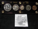 1951 P U.S. Proof Set in a Capital holder.