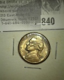 1950 D Jefferson Nickel, Gem BU.