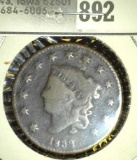 1833  U.S. Large Cent.