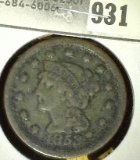 1853 U.S. Large Cent.