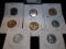 1940S, 41S, 42p,  42D, 42S, Red & Brown Unc, 43P,D,S, Unc. Lincoln Cents.