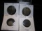 1859 Spain 25 Cents, 1862 Belgium 2 Cents, 1950 Sewdish Silver 10 Ore and 1928 Denmark 2 Ore. Coins.