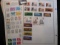 Stamp Pages with Hundreds of Foreign Stamps.