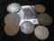 (7) Old Foreign Coins From 1789-1889 Silver, Copper & Copper nickel.
