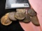 (9) 1935P,D, 1936P,1937P,D, 1939D,S, 1940S,  & 1942 Red and Brown Uncirculated Lincoln Cents.