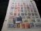 Group of Stamp Album sheets with Stamps from Greece.