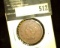 1854 US Large Cent. VF.