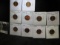 1961, 62, 64, 68S, 69S, 70S, 77S, 80S, 81S & 82S. Proof Lincoln Cents.