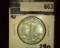 1934P Walking Liberty Half Dollar. AU.