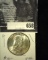1952 D Franklin Half Dollar, BU FBL. Carded.