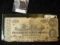 Febr. 17, 1864 $20 Civil War Note with Advertising for 